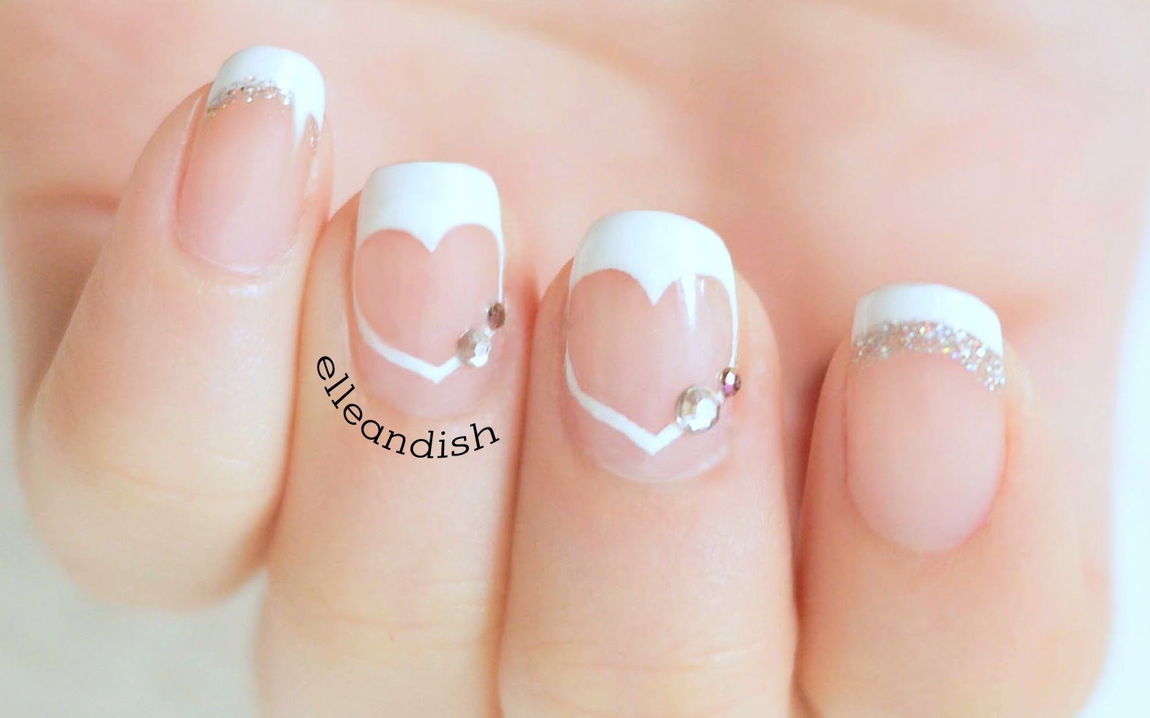 Heart Shaped Nail Tips - wide 1