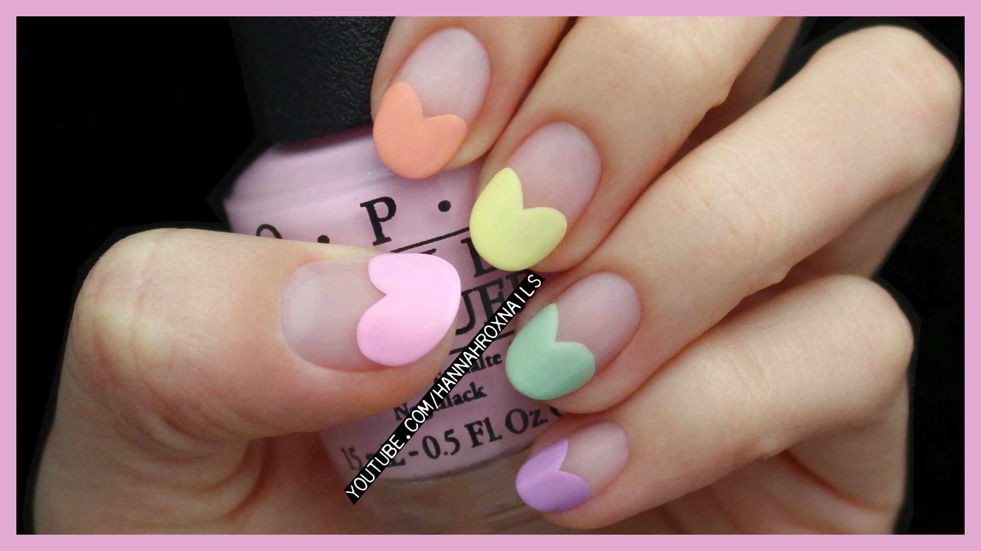 Learn How To Create These Super Cute Heart French Tip Nails